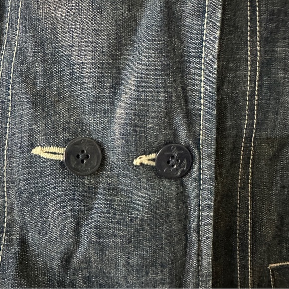 18-24m Denim Lined Peacoat - Picture 3 of 4